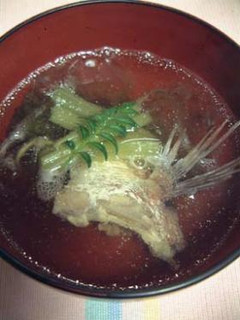 鯛と蕗のお吸い物-レシピのメイン写真