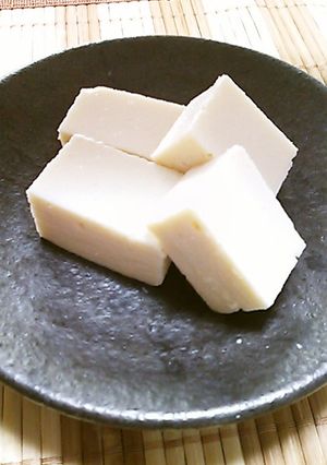 なんちゃって牛乳かん？豆腐ムース-レシピのメイン写真