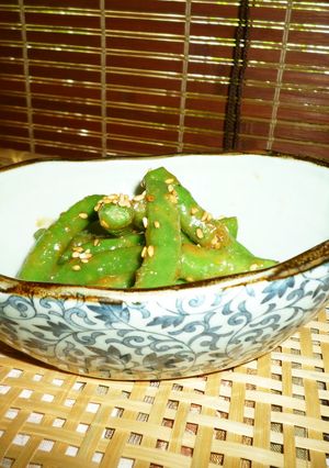 いんげんの胡麻味噌和え-レシピのメイン写真