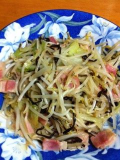 潮吹き昆布で野菜炒め-レシピのメイン写真