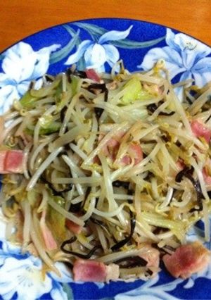 潮吹き昆布で野菜炒め-レシピのメイン写真