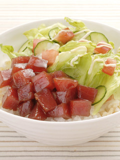 づけまぐろのサラダ丼-レシピのメイン写真