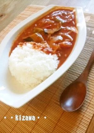 簡単！お家カフェの夏野菜カレー-レシピのメイン写真