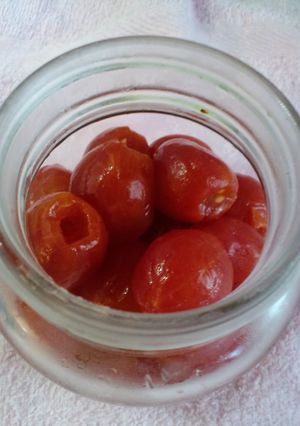 トマト嫌いが食べる☆トマトのはちみつ漬け-レシピのメイン写真