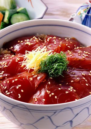 かつおのづけ丼-レシピのメイン写真