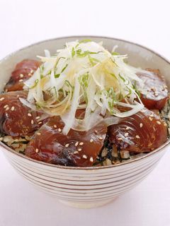 かつおの薬味たっぷりづけ丼-レシピのメイン写真