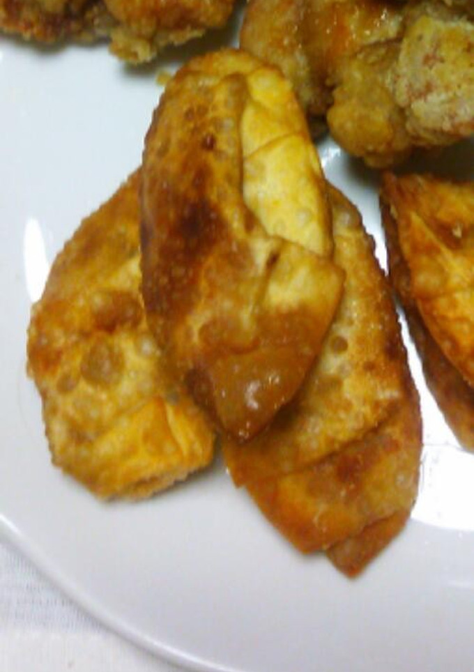 変わり揚げ餃子の包み揚げ(⌒‐⌒)-レシピのメイン写真