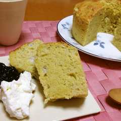 รูปของ 玄米粉のシフォンケーキ