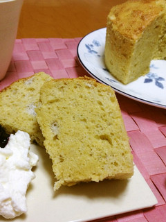 玄米粉のシフォンケーキ-レシピのメイン写真