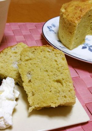 玄米粉のシフォンケーキ-レシピのメイン写真