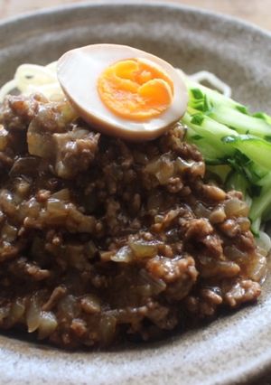 m辛くない！お手軽ジャージャー麺-レシピのメイン写真