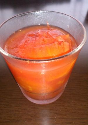 トマトとトマトジュースのゼリー-レシピのメイン写真