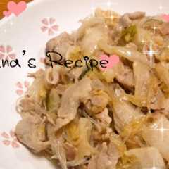 白菜浅漬けで…簡単！美味しい！炒め物-レシピのメイン写真