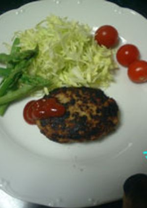 ラム肉入りハンバーグ-レシピのメイン写真