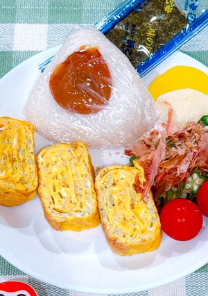 しらすとゴマの卵焼き-レシピのメイン写真