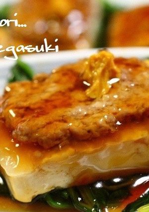豆腐のかさね蒸し。-レシピのメイン写真