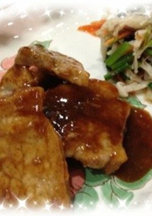 簡単♪いろいろみそdeとんてき-レシピのメイン写真