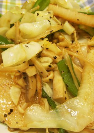 シャキシャキ長芋と野菜のバター炒め☆-レシピのメイン写真