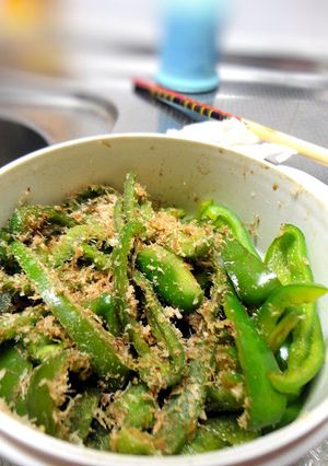小さな野菜のおかず☆ピーマンのレンジ佃煮-レシピのメイン写真
