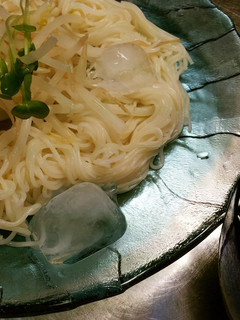 シャキシャキもやしとツルツル素麺-レシピのメイン写真