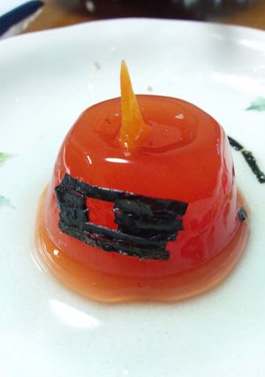 シャア専用トマトゼリー-レシピのメイン写真