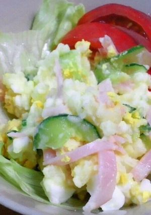 ポテトサラダ　(圧力鍋で同時調理)-レシピのメイン写真