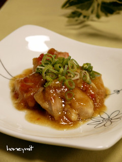 鶏肉の梅おろしあんかけ☆-レシピのメイン写真