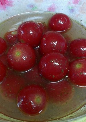 簡単うまうま♪トマトのさっぱりマリネ-レシピのメイン写真