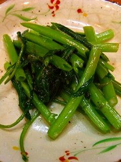 シンプルでおいしい!空芯菜の炒め物-レシピのメイン写真