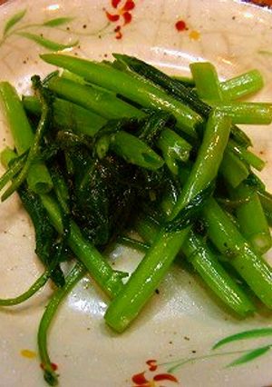 シンプルでおいしい！空芯菜の炒め物-レシピのメイン写真
