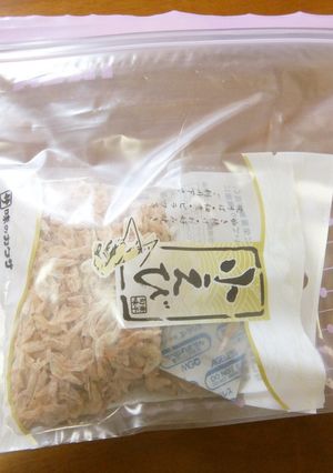 とりあえず冷凍。桜えびの保存-レシピのメイン写真
