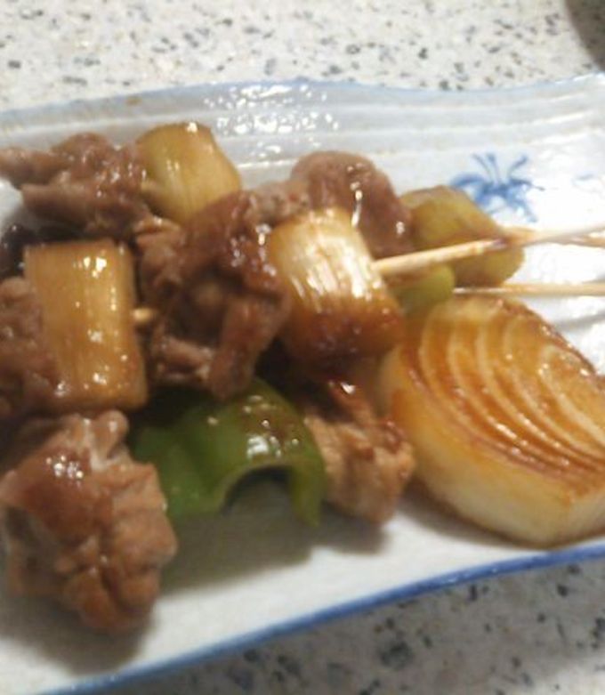 焼き鳥もどきの焼きトン-レシピのメイン写真