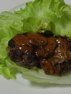 自家製ハンバーグ-レシピのメイン写真
