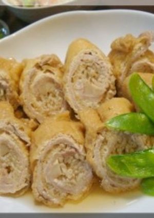 油揚げの肉巻き煮-レシピのメイン写真