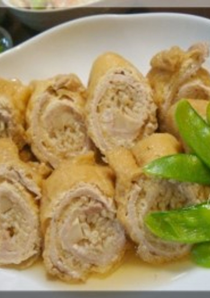 油揚げの肉巻き煮-レシピのメイン写真