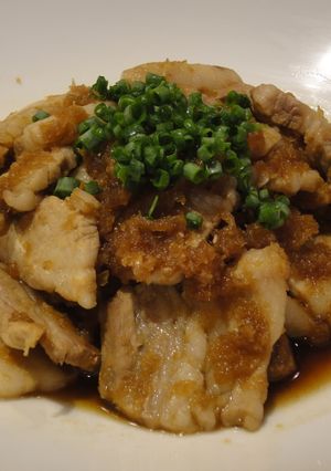 豚ばら肉のおろしポン酢タレ焼き-レシピのメイン写真