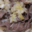 牛肉もやしあっさり炒め ネギ塩タレソース