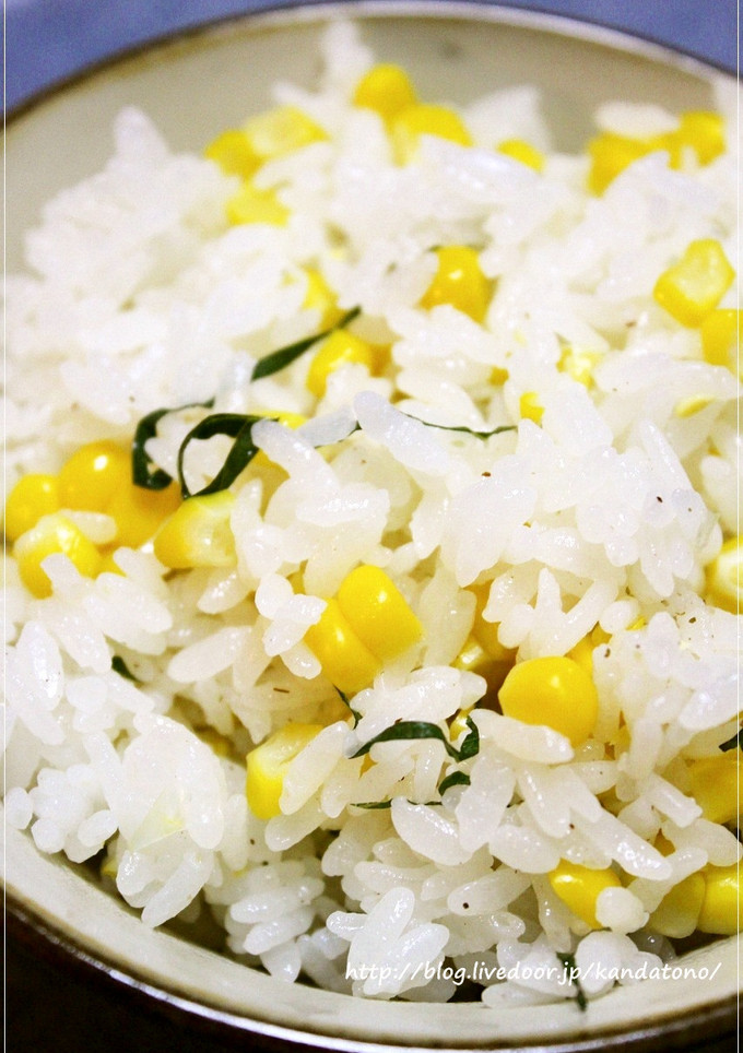 とうもろこしご飯-レシピのメイン写真
