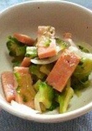スパムとゴーヤのチャンプル-レシピのメイン写真