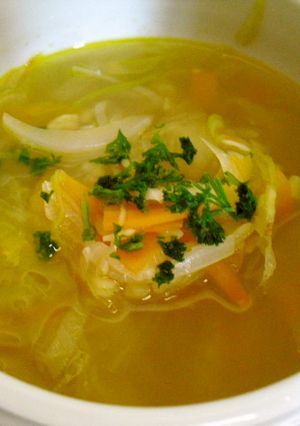 生姜野菜スープ-レシピのメイン写真