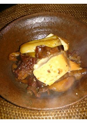 味が滲みてる〜　寒い日には肉豆腐-レシピのメイン写真