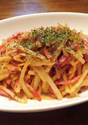 じゃがいもとベーコンのコンソメ炒め-レシピのメイン写真