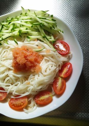 さっぱり美味しいサラダうどん-レシピのメイン写真