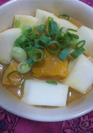 かぼちゃとはんぺんのほっこりスープ-レシピのメイン写真