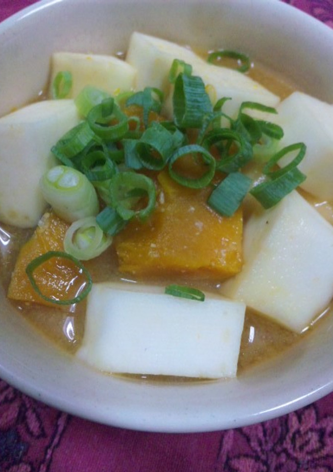 かぼちゃとはんぺんのほっこりスープ-レシピのメイン写真