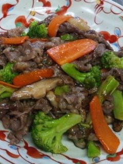 牛肉とブロッコリーの炒め物-レシピのメイン写真