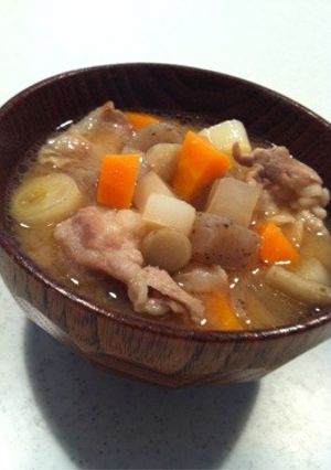 豚汁☻-レシピのメイン写真