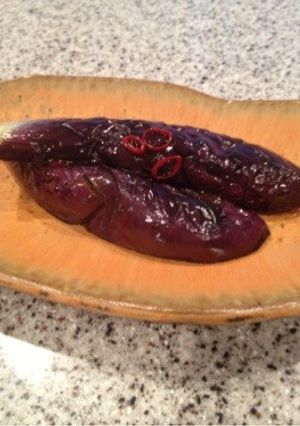 冷☆揚げなすの甘酢かけ-レシピのメイン写真