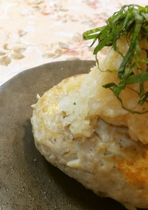 牛蒡沢山！和風ふわふわ豆腐ハンバーグ☆-レシピのメイン写真