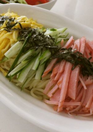 もやしで量増しヘルシー冷やし中華-レシピのメイン写真